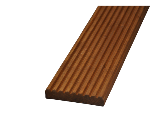 Deska tarasowa sosnowa ryflowana 25 x 140 x 2500