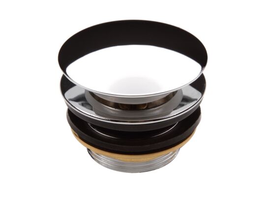 Korek click - clack okrągły duży do brodzika