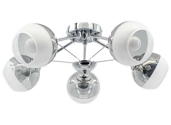 Oprawa oświetleniowa 5-płomienna E27 chrom 1018/5 8C
