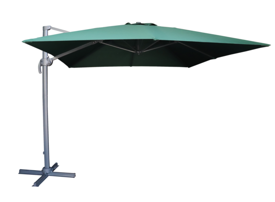 Parasol boczny zielony