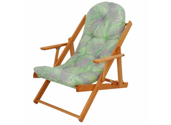 Leżak Borneo liście
