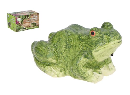 Figurka ogrodowa Żaba rechocząca z czujnikiem