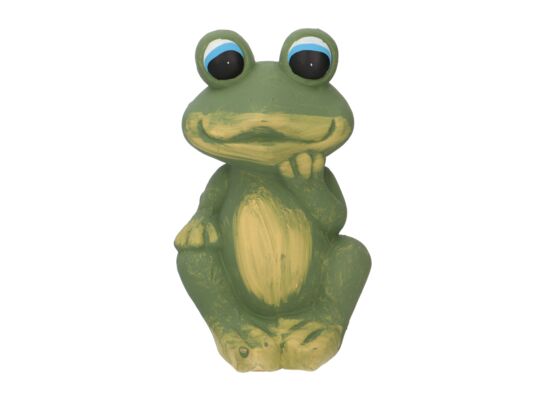 Figura ceramiczna Żaba 27 cm