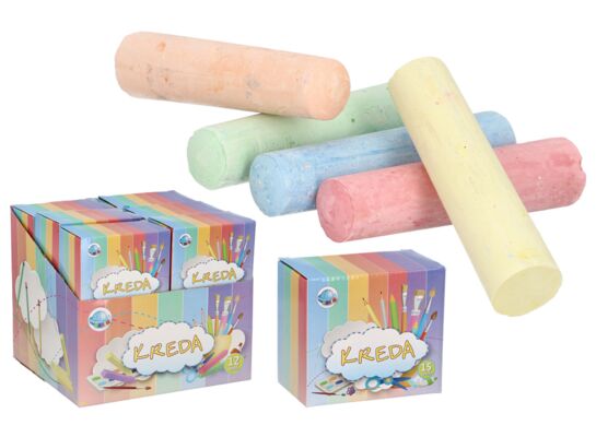 Kreda komplet 15 sztuk