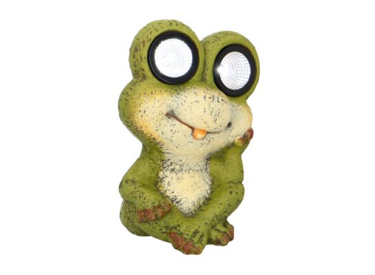Lampa solarna figura żaba 24 cm