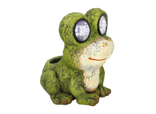 Lampa solarna figura żaba 38 cm