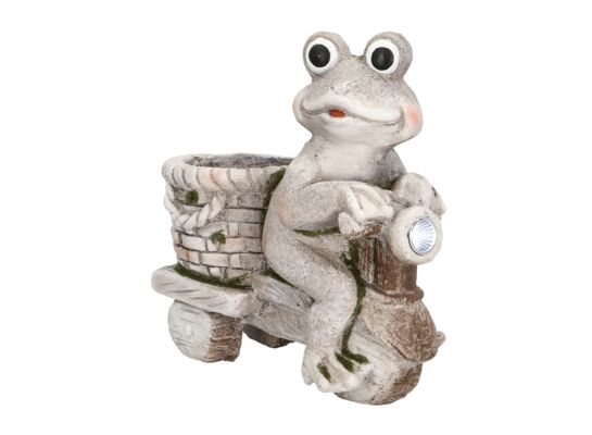Lampa solarna figura żaba 37,5 cm