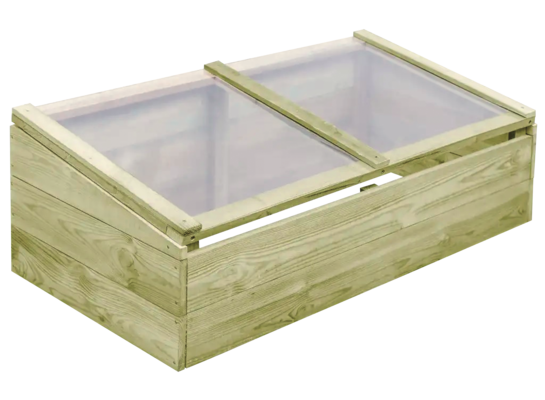 Warzywnik 100 x 50 x H25/35 cm