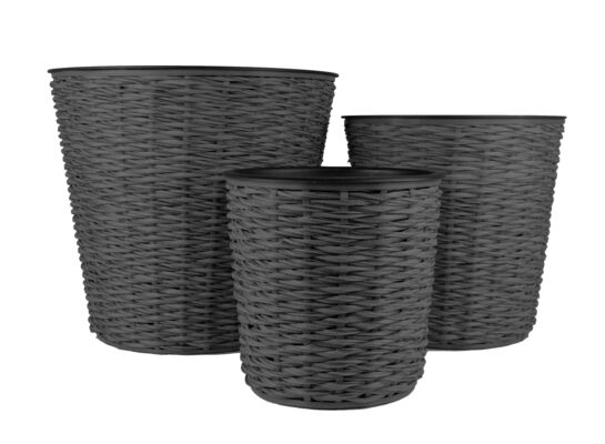 Komplet 3 donic zewnętrznych Bahama czarny