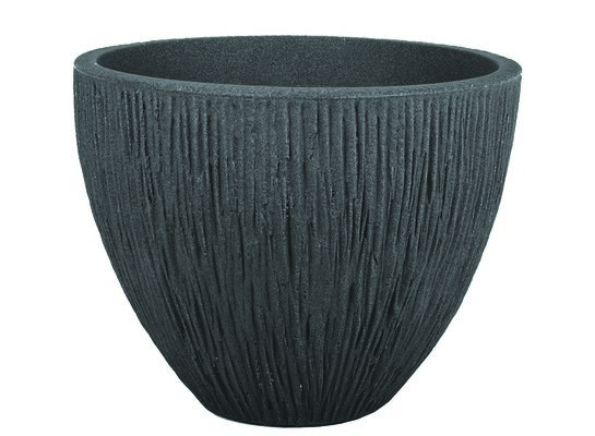 Donica Lava Ø40 x 31 cm antracyt