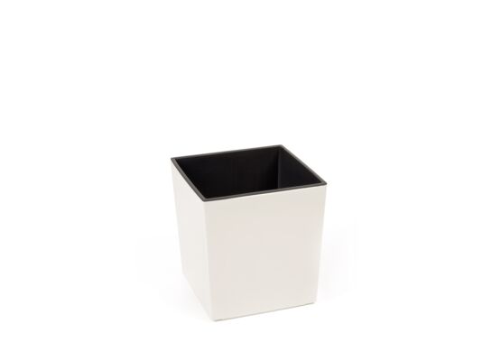 Doniczka JUKA 40 x 40 kremowy Lamela