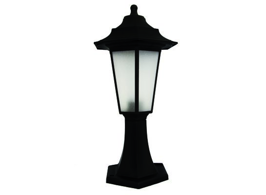 Lampa zewnętrzna BEGONYA1 BLACK HOROZ