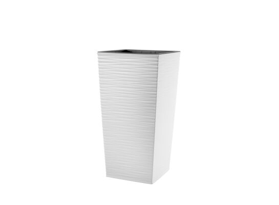 Doniczka FINEZJA 30 cm DŁUTO biały
