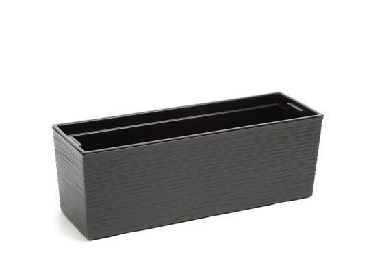 Kwietnik BEGONIA 19 x 56 dłuto grafit metalik Lamela