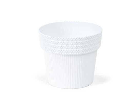 Doniczka POLA jumper fi 20  biały Lamela