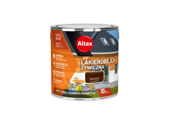 Lakierobejca żywiczna 2,5 l palisander Altax