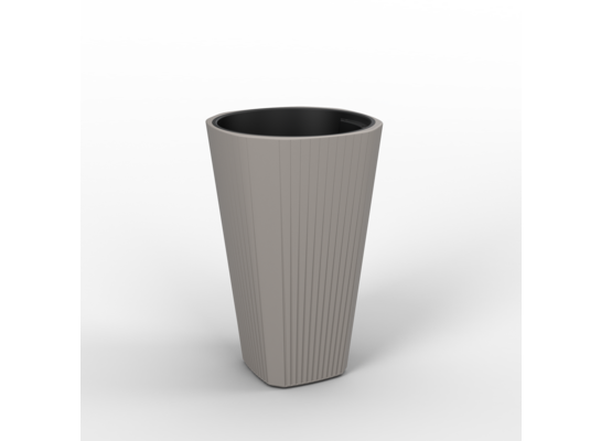 Donica MUZA 39 średnia taupe Lamela