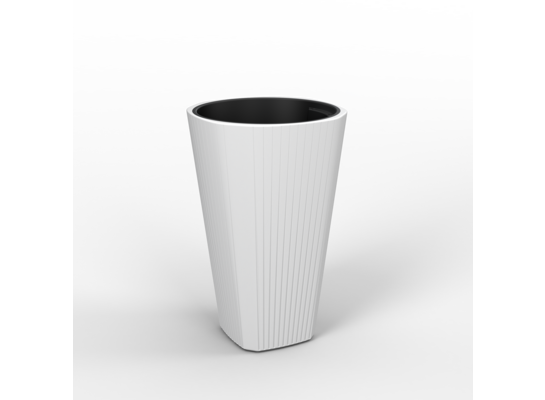 Donica MUZA 39 średnia biały Lamela