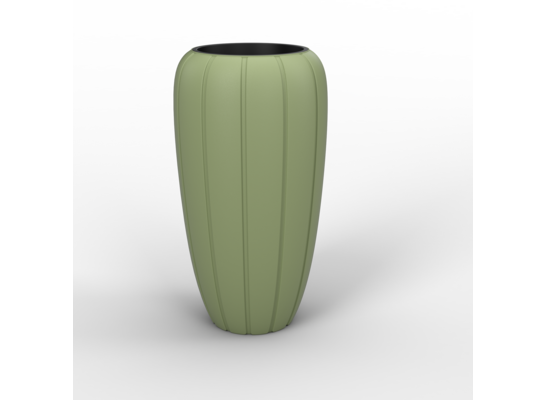 Donica GAJA 40 wysoka oliwkowy Lamela