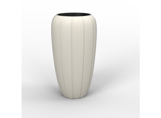 Donica GAJA 40 wysoka kremowy Lamela