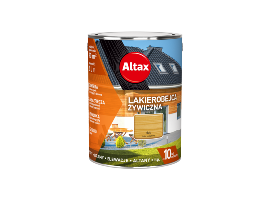 Lakierobejca żywiczna 5 l dąb Altax