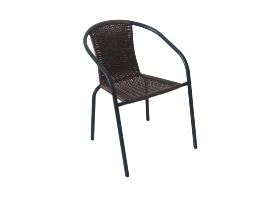 Fotel Bistro 72 x 61 cm brązowy