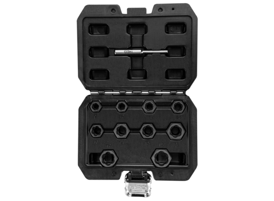 Nasadki, do uszkodzonych nakrętek, krótkie - zestaw 11 szt. NEO