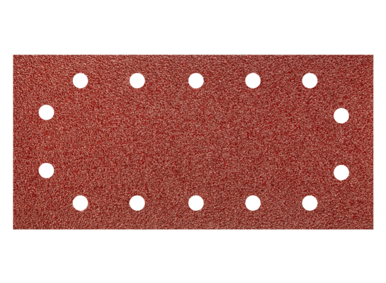 Papier ścierny na rzep 115 x 230 mm, K40, 5 szt,, z otworami GRAPHITE