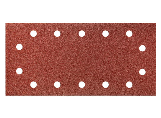 Papier ścierny na rzep 115 x 230 mm, K60, 5 szt,, z otworami GRAPHITE