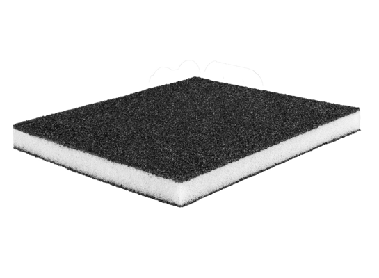 Gąbka ścierna 120 x 95 x 10 mm K60 GRAPHITE