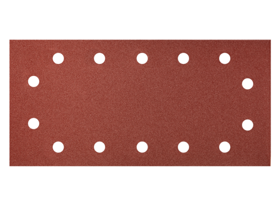 Papier ścierny na rzep 115 x 230 mm, K180, 5 szt,, z otworami GRAPHITE
