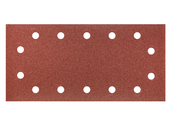 Papier ścierny na rzep 115 x 230 mm, K100, 5 szt,, z otworami GRAPHITE