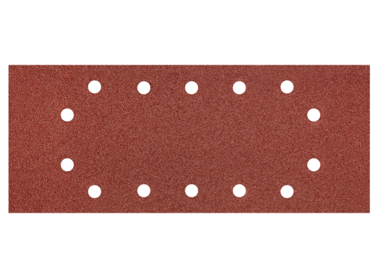 Papier ścierny 115 x 280 mm, K80, 5 szt,, z otworami GRAPHITE