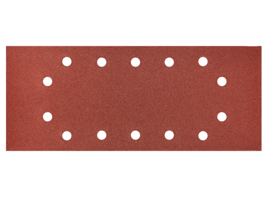 Papier ścierny 115 x 280 mm, K180, 5 szt,, z otworami GRAPHITE