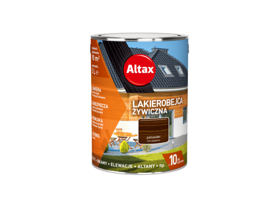 Lakierobejca żywiczna 5 l palisander Altax