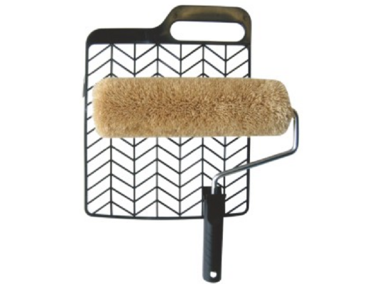 Zestaw malarski rolka 25 cm z kratką