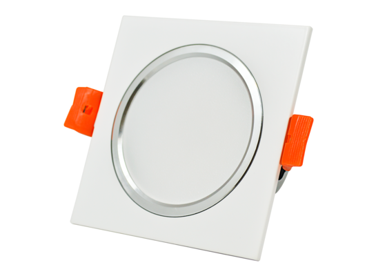 Oprawa LED POLUX VENUS 7 W kwadrat biała