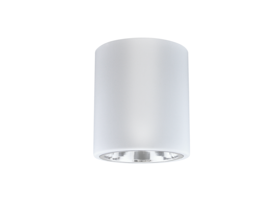 Oprawa natynkowa metalowa okrągła POLUX JUPITER MD-4011 biała