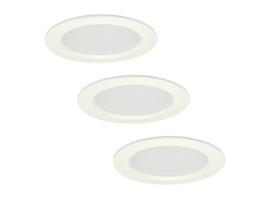 Oprawy LED POLUX MIRO IO8XWWWH3-400 białe 3 szt.