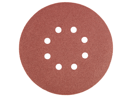 Krążki ścierne 150 mm, K120, 5 szt,, z 8 otworami GRAPHITE