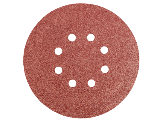 Krążki ścierne 150 mm, K60, 5 szt,, z 8 otworami GRAPHITE