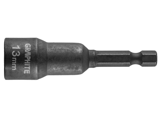 Nasadka udarowa, magnetyczna 13 x 65 mm GRAPHITE