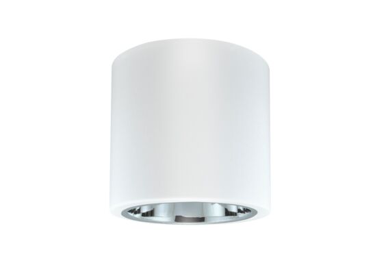 Oprawa natynkowa metalowa okrągła POLUX JUPITER MD-6011 biała