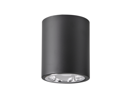 Oprawa natynkowa metalowa okrągła POLUX JUPITER MD-3011 czarna