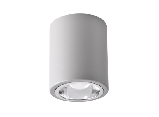 Oprawa natynkowa metalowa okrągła POLUX JUPITER MD-3011 szary