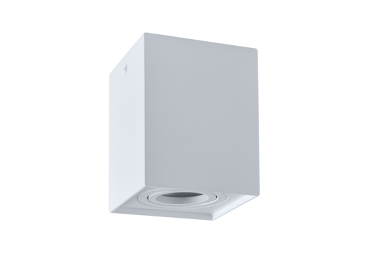 Oprawa natynkowa metalowa kwadratowa POLUX HADAR Q1 GU10 biała