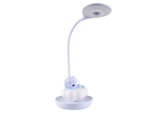 Lampka biurkowa LED PIESEK na chmurce niebieski POLUX