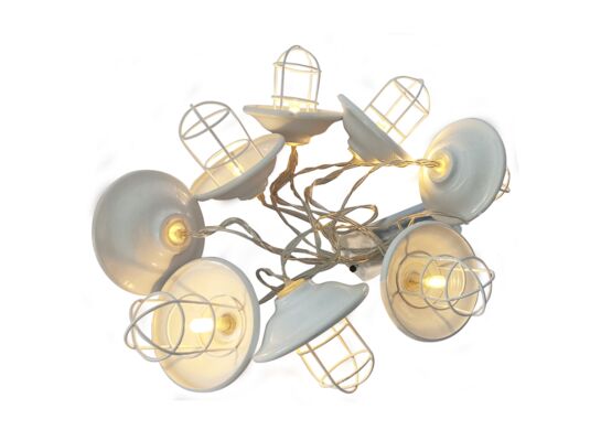 Girlanda POLUX LOFT 10 LED biała IP20