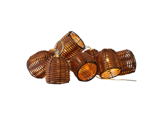 Girlanda POLUX KORG 10 LED brąz IP 20
