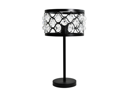 Lampa stołowa IL MIO VEJLE 1xE27 okrągła czarna